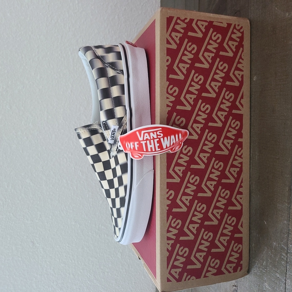 Vans Blur Check *rare print and style*
